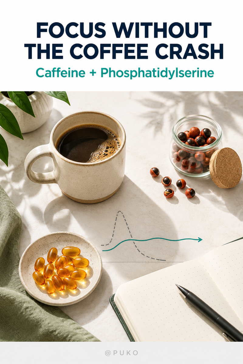 Caffeine + Phosphatidylserine: How to Get Focus Without the Crash
