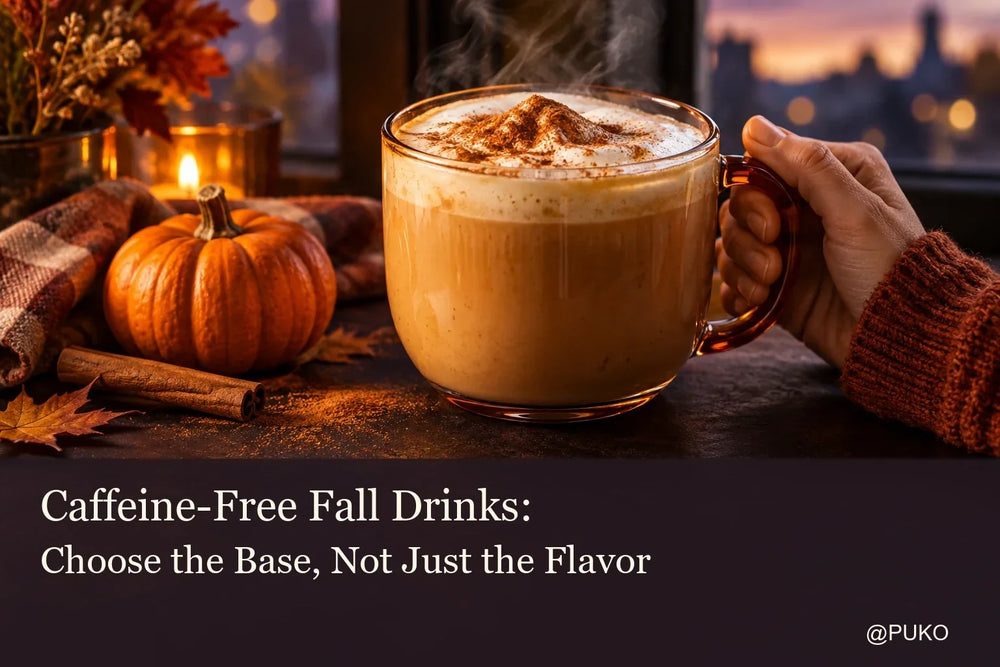 Caffeine-Free Fall Drinks: Choose the Base, Not Just the Flavor