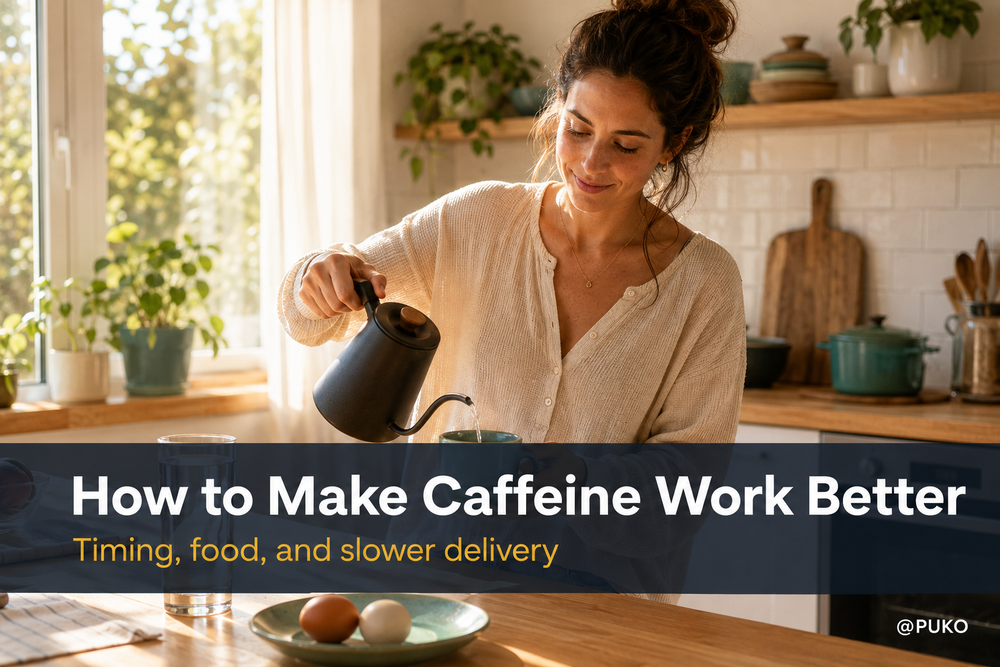 How to Make Caffeine Work Better (and Last Longer)
