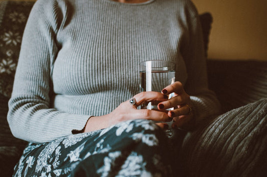 A clear glass of water — magnesium for constipation and digestive regularity